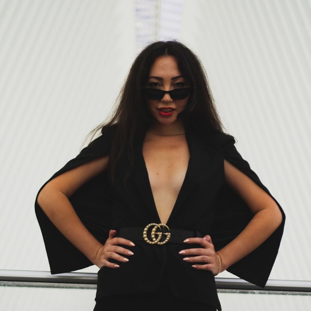 Black bat jacket/ blazer